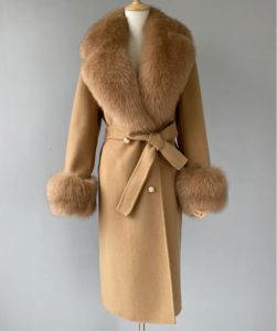 manteau en laine cashemere