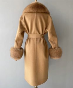 manteau en laine cashemere